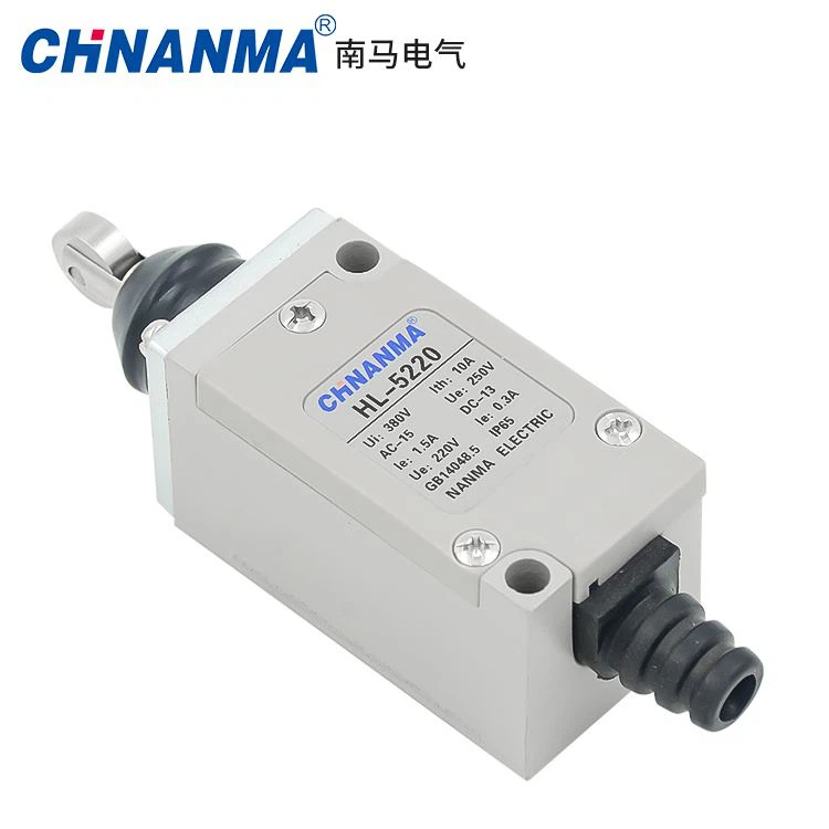 Top Sealed Cross Roller Plunger Types of Industrial Limit Switches