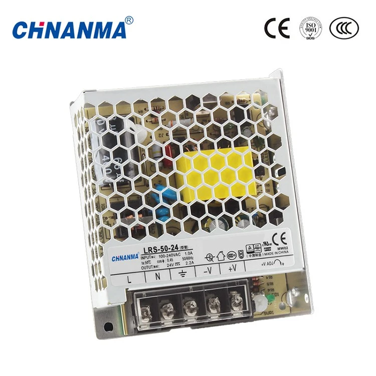 50W 24V LRS Industrial Switching Power Supply factory