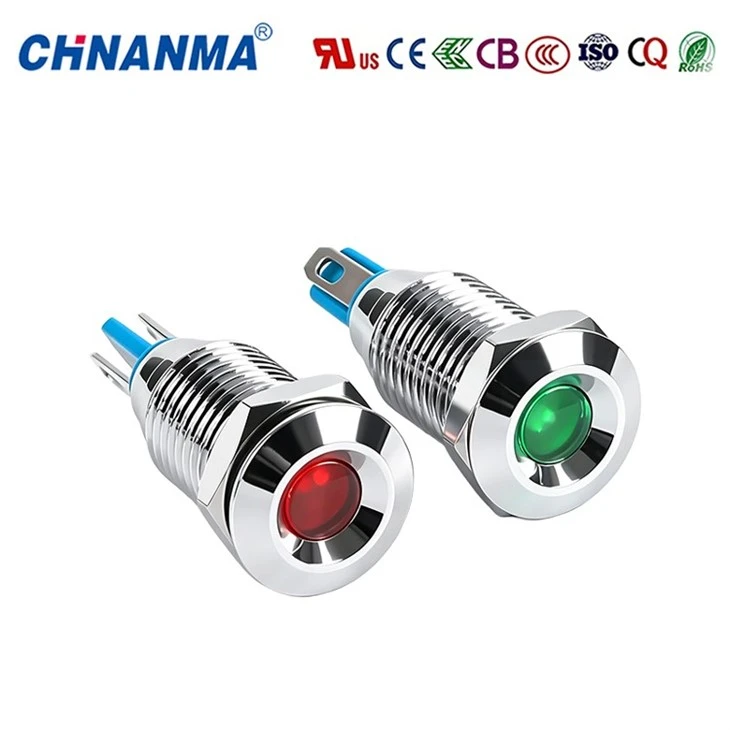 DQ8-1 Series Green Metal Indicator Light(Wire-mounted Type) price