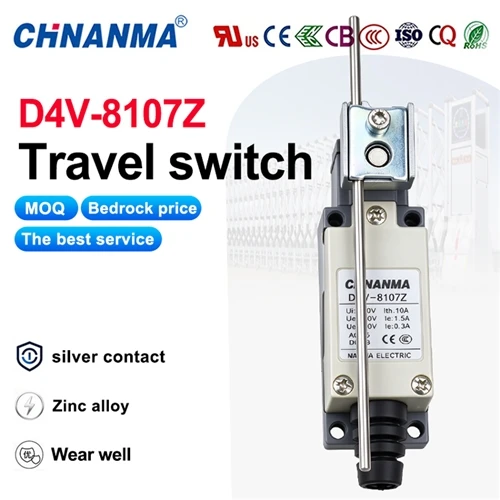 Product Update: D4V-8107Z Adjustable Rod Lever Limit Switch For Industrial Position Detection