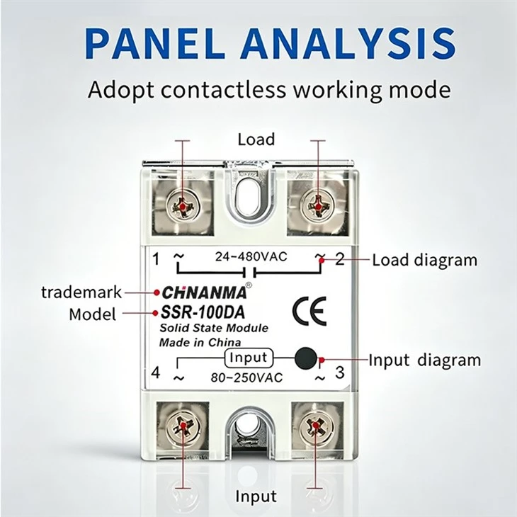 100A SSR Solid-state Relay suppliers
